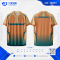 เสื้อกีฬาฟุตบอล SDN-0271 BORN TO BE FREE โทนม่วงส้ม