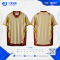 เสื้อกีฬาฟุตบอล SDN-0272 RISE UP โทนขาวกรมท่าแดง