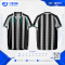 เสื้อกีฬาฟุตบอล SDN-0275 WORK HARD PLAY HARD โทนดำเหลือง