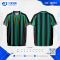 เสื้อกีฬาฟุตบอล SDN-0275 WORK HARD PLAY HARD โทนดำเหลือง
