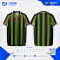 เสื้อกีฬาฟุตบอล SDN-0275 WORK HARD PLAY HARD โทนดำเหลือง
