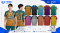 เสื้อกีฬาฟุตบอล SDN-0276 THE HOUSE โทนเขียวหัวเป็ดส้ม