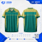 เสื้อกีฬาฟุตบอล SDN-0276 THE HOUSE โทนเขียวหัวเป็ดส้ม