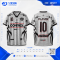 เสื้อกีฬาฟุตบอล SDN-0277 OUT OF CONTROL โทนเทาดำ