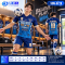 เสื้อกีฬาฟุตบอล SDN-0278 BELIEVE IN YOURSELF โทนน้ำเงินส้ม