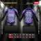 เสื้อกีฬาฟุตบอล พิมพ์ลายทั้งตัว เนื้อผ้า "นาโนเทค"SD206