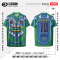 เสื้อกีฬาฟุตบอล พิมพ์ลายทั้งตัว เนื้อผ้า "นาโนเทค"SD-485