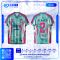 เสื้อกีฬาฟุตบอล พิมพ์ลายทั้งตัว เนื้อผ้า "นาโนเทค"SD-520