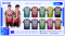 เสื้อกีฬาฟุตบอล พิมพ์ลายทั้งตัว เนื้อผ้า "นาโนเทค"SD-521