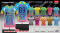 เสื้อกีฬาฟุตบอล พิมพ์ลายทั้งตัว เนื้อผ้า "นาโนเทค" SD119