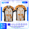 เสื้อกีฬาฟุตบอล พิมพ์ลายทั้งตัว เนื้อผ้า "นาโนเทค"SD-529