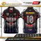 เสื้อกีฬาฟุตบอล พิมพ์ลายทั้งตัว เนื้อผ้า "นาโนเทค"SDN-0110