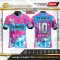 เสื้อกีฬาฟุตบอล พิมพ์ลายทั้งตัว เนื้อผ้า "นาโนเทค"SDN-0138