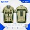 เสื้อกีฬาฟุตบอล พิมพ์ลายทั้งตัว เนื้อผ้า "นาโนเทค"SDN-0196