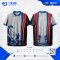 เสื้อกีฬาฟุตบอล พิมพ์ลายทั้งตัว เนื้อผ้า "นาโนเทค"SDN-0175
