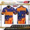 เสื้อกีฬาฟุตบอล พิมพ์ลายทั้งตัว เนื้อผ้า "นาโนเทค"SDN-0138