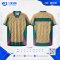 เสื้อกีฬาฟุตบอล พิมพ์ลายทั้งตัว เนื้อผ้า "นาโนเทค"SDN-0196