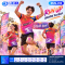เสื้อวิ่ง RUN-013 RUN UP วิ่งๆ โทนชมพู-ม่วง-ส้ม