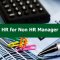 หลักสูตร HR for Non HR Manager