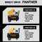 TIGER  ปั๊มลมโรตารี่ PANTHER-X25  2HP  25L