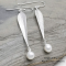 Leaves Dangle Earrings Silver 925