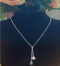 Baroque Pearl silver necklace
