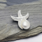 Starfish H Pearl 925 Sterling Silver Pendant