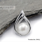 Freshwater Peal pendant Sterling Silver 925