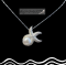 Starfish H Pearl 925 Sterling Silver Pendant