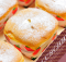 ถ้วยกระดาษอบขนม  คัพเค้ก มัฟฟิน เบเกอร์รี่ ทรงเหลี่ยม ลาย Bakery สีขาว จำนวน 100 ใบ (รหัส Bakery-0180)