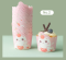 ถ้วยอบขนม ถ้วยกระดาษปาเนตโทนสำหรับอบขนม คัพเค้ก มัฟฟิน เบเกอร์รี่ สีอ่อน ยกขอบ ลายการ์ตูน จำนวน 50 ใบ