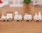 รถไฟคริสต์มาส รถไฟของเล่น รถไฟจำลอง รถไฟไม้จิ๋ว DIY Mini Christmas Wood Train
