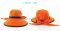 หมวก CADDY สีส้มสดใส