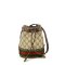 Gucci Ophidia Mini GG Bucket Bag Beige/Ebony