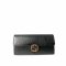 Gucci Interlocking G Long Wallet In Black