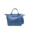 Longchamp Le Pliage Cuir Small Blue