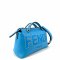Fendi By The Way Medium Leather With Logo FENDI In Blue