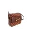 Gucci Horsebit Camera GG Canvas Shoulder Bag In Burgundy