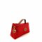 Longchamp Le Pliage Pouch Red With Handle Brown