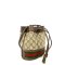 Gucci Ophidia Mini GG Bucket Bag Beige/Ebony