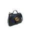 Gucci GG Marmont Mini Top Handle Leather Black