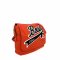 Hugo Boss Messenger Bag With Logo Red Nylon