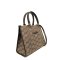 Balenciaga Tote Bag Shoulder BB Monogram Coated Canvas Brown