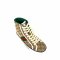 Gucci High Top Sneaker Alta Tennis List Green Beige Size 7,5