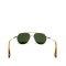 Prada SPR55U Sunglasses Frames Gold Pall Lens Emerald