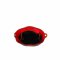 Prada 1BE066 Secchiello Zip Vitello Phenix Fuoco Red