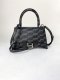 Balenciaga Hourglass Small BB Monogram Black