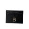 Balenciaga Card Holder Logo "B" Black SHW