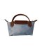 Longchamp Original Pouch Steel (Acier) With Handle