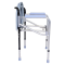 เก้าอี้นั่งถ่ายแบบอลูมิเนียมกันสนิม CC-LH1 CC-LH1